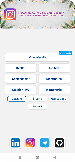 Yol harakati qoidalari, avtotest, prava olish, Prava ol